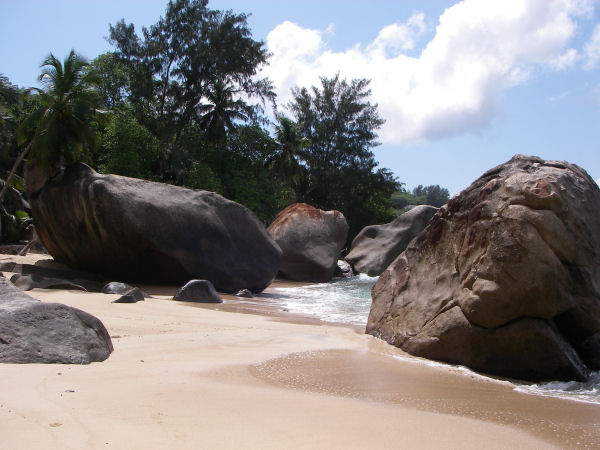 Dream beach Seychelles