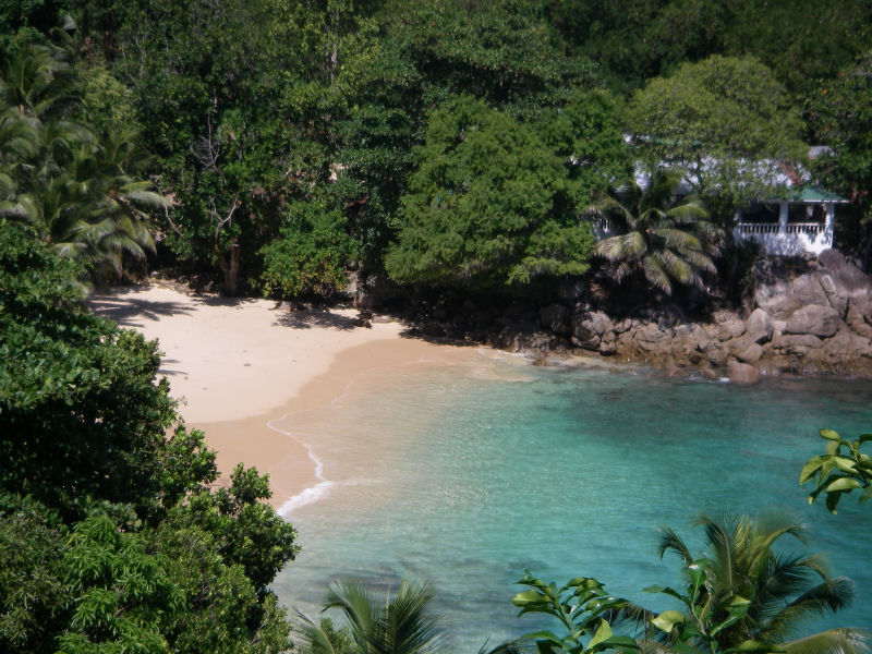 Dream beach Seychelles